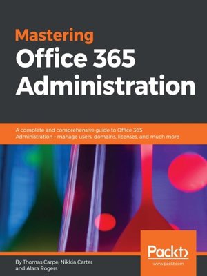 cover image of Mastering Office 365 Administration